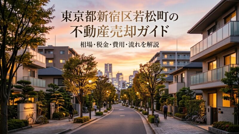 新宿区若松町 不動産売却ガイド