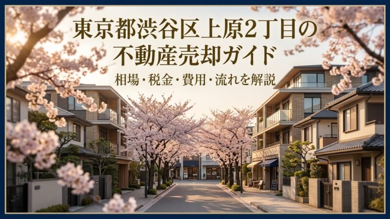 渋谷区上原2丁目 不動産売却ガイド