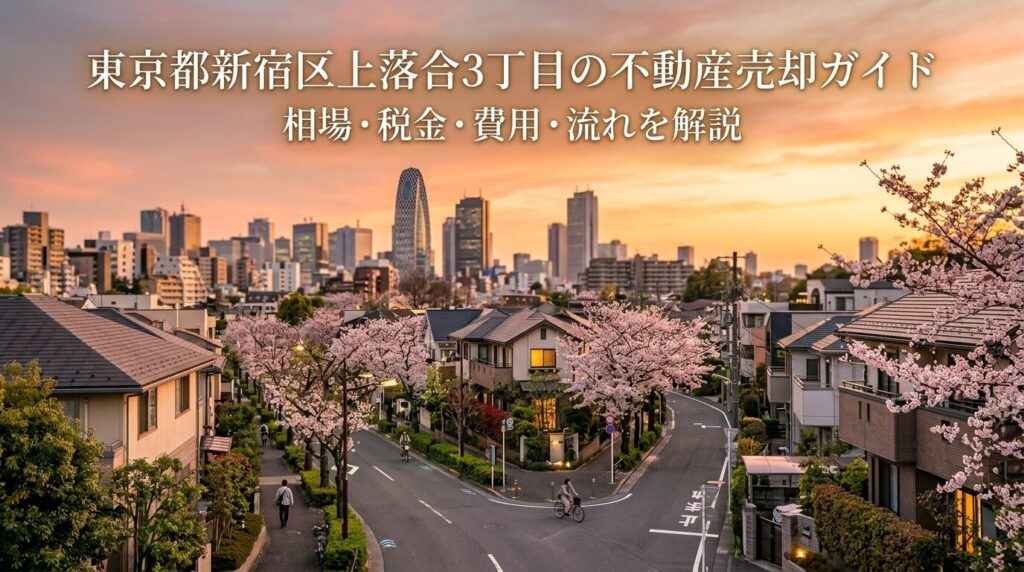 新宿区上落合3丁目 不動産売却ガイド