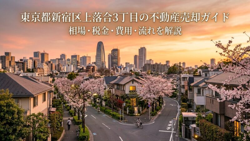 新宿区上落合3丁目 不動産売却ガイド