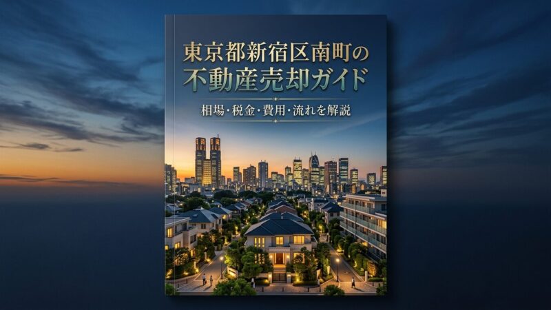 新宿区南町 不動産売却ガイド｜相場・税金・費用・流れ