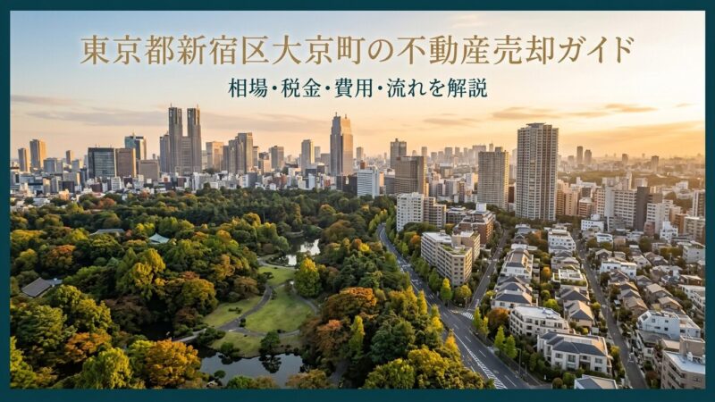 新宿区大京町 不動産売却ガイド