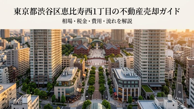 渋谷区恵比寿西1丁目 不動産売却ガイド