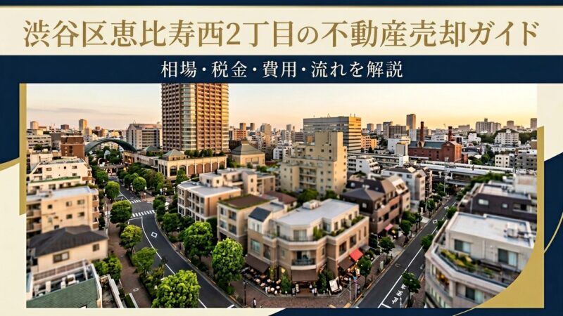 渋谷区恵比寿西2丁目 不動産売却ガイド