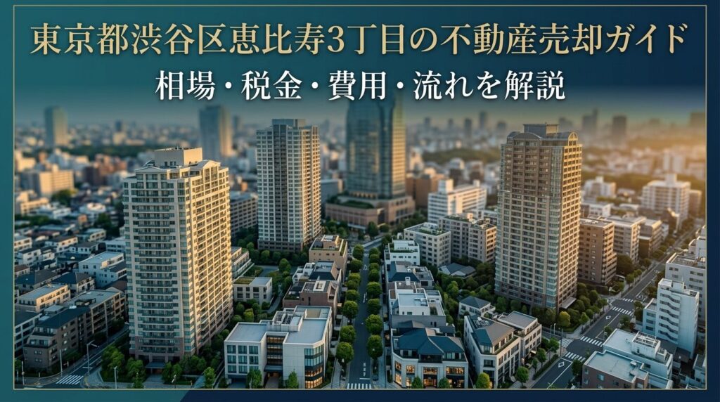 渋谷区恵比寿3丁目 不動産売却ガイド