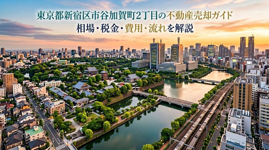 新宿区市谷加賀町2丁目 不動産売却ガイド