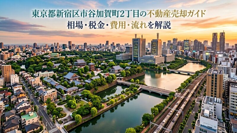 新宿区市谷加賀町2丁目 不動産売却ガイド