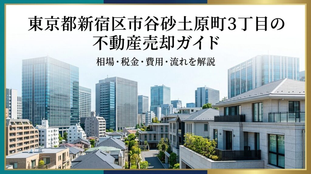 新宿区市谷砂土原町3丁目 不動産売却ガイド