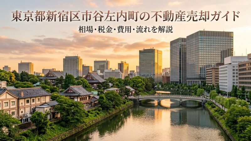 新宿区市谷左内町 不動産売却ガイド