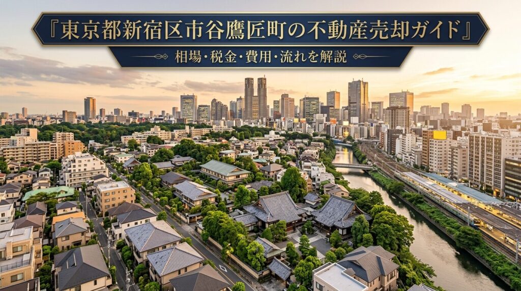新宿区市谷鷹匠町 不動産売却ガイド