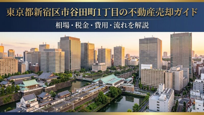 新宿区市谷田町1丁目 不動産売却ガイド