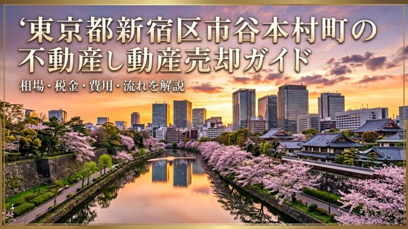 新宿区市谷本村町 不動産売却ガイド