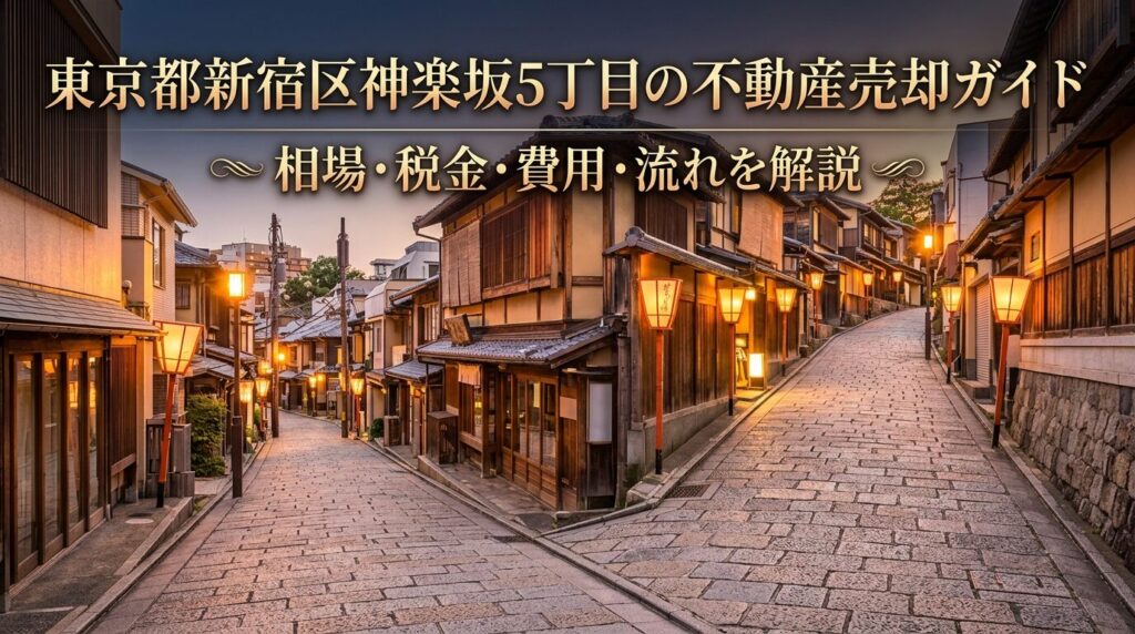新宿区神楽坂5丁目 不動産売却ガイド