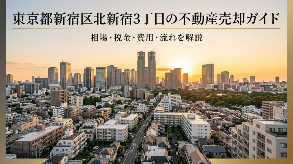 新宿区北新宿3丁目 不動産売却ガイド
