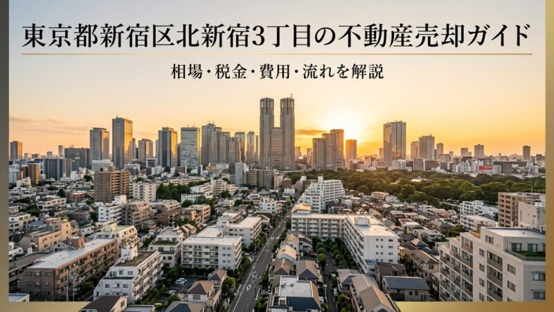 新宿区北新宿3丁目 不動産売却ガイド