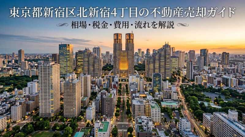 北新宿4丁目 不動産売却ガイド