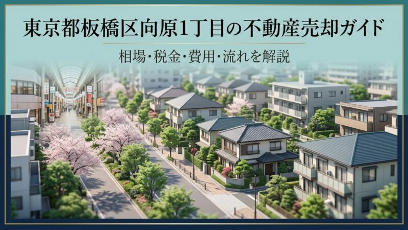 板橋区向原1丁目 不動産売却ガイド