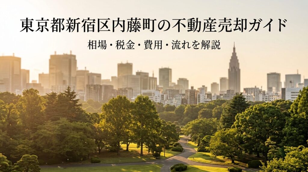 新宿区内藤町 不動産売却ガイド