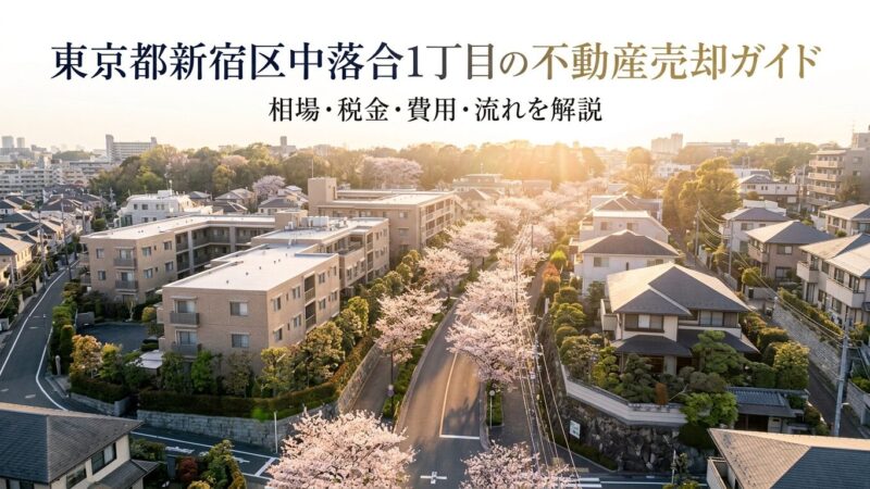 新宿区中落合1丁目 不動産売却ガイド