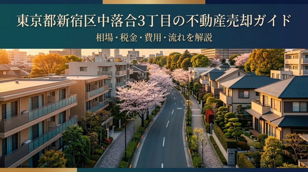 新宿区中落合3丁目 不動産売却ガイド
