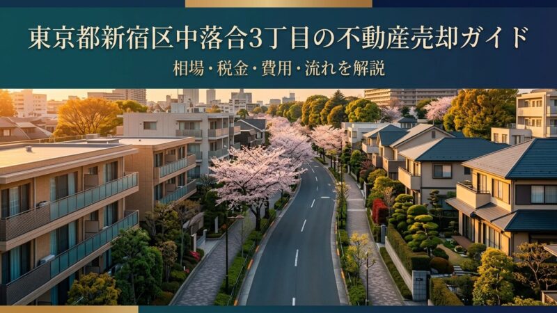 新宿区中落合3丁目 不動産売却ガイド