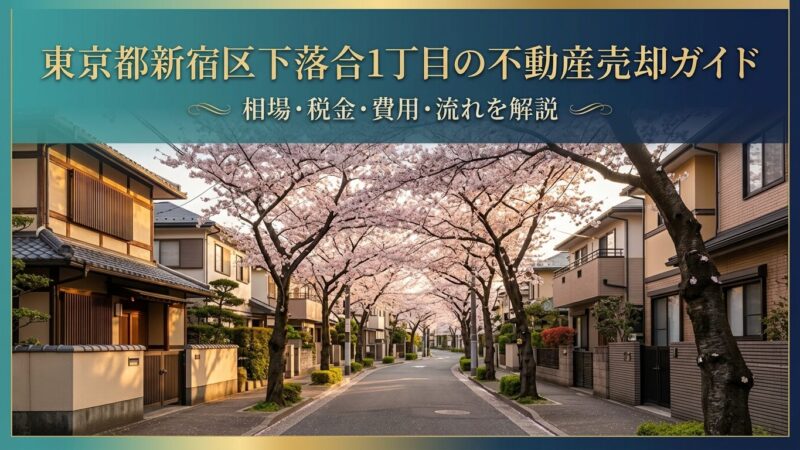 新宿区下落合1丁目 不動産売却ガイド