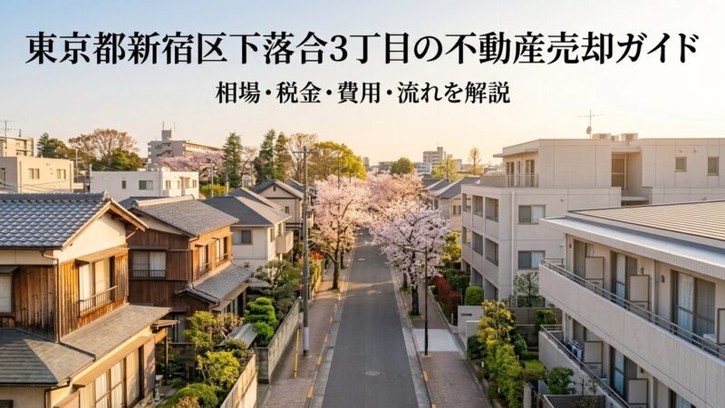 新宿区下落合3丁目 不動産売却ガイド