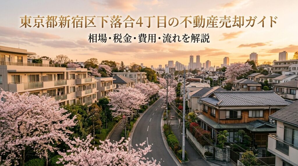 新宿区下落合4丁目 不動産売却ガイド