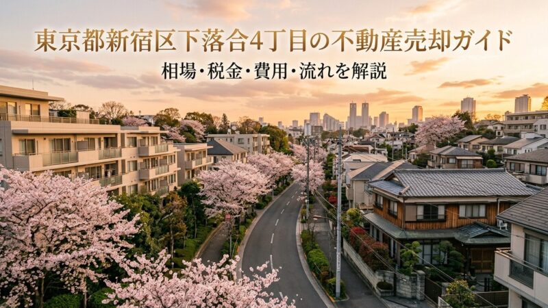 新宿区下落合4丁目 不動産売却ガイド