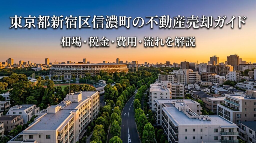 新宿区信濃町 不動産売却ガイド