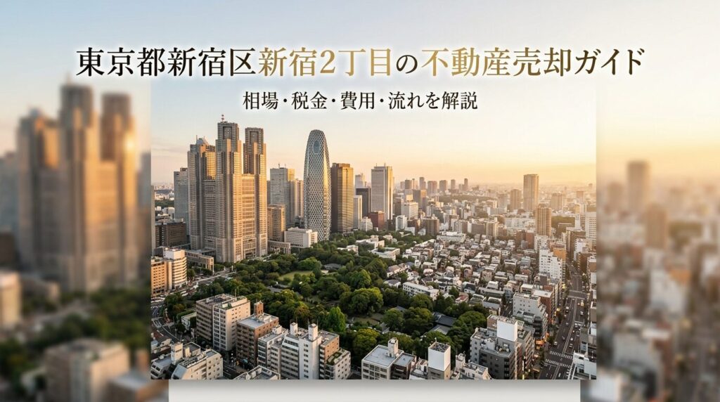 新宿区新宿2丁目 不動産売却ガイド