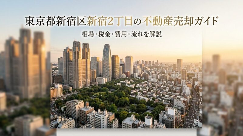 新宿区新宿2丁目 不動産売却ガイド