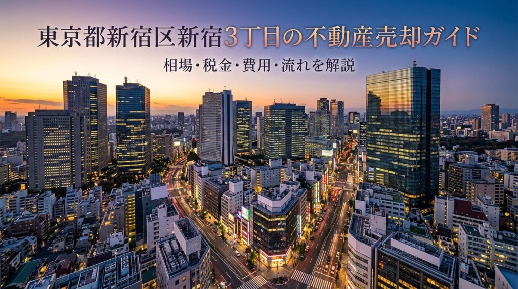 新宿区新宿3丁目 不動産売却ガイド