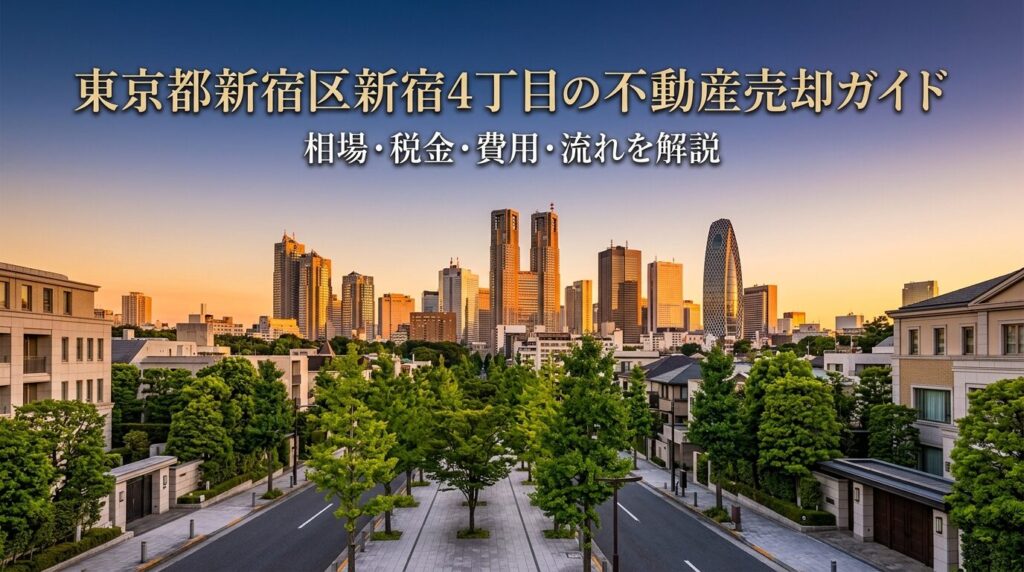 新宿区新宿4丁目 不動産売却ガイド