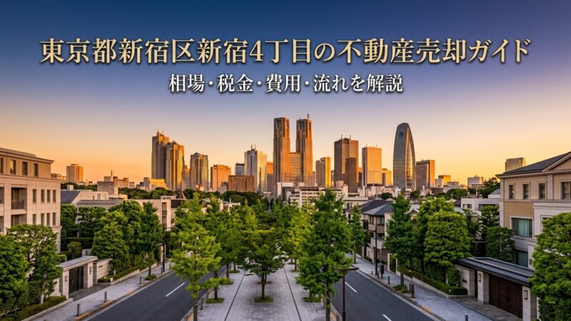新宿区新宿4丁目 不動産売却ガイド