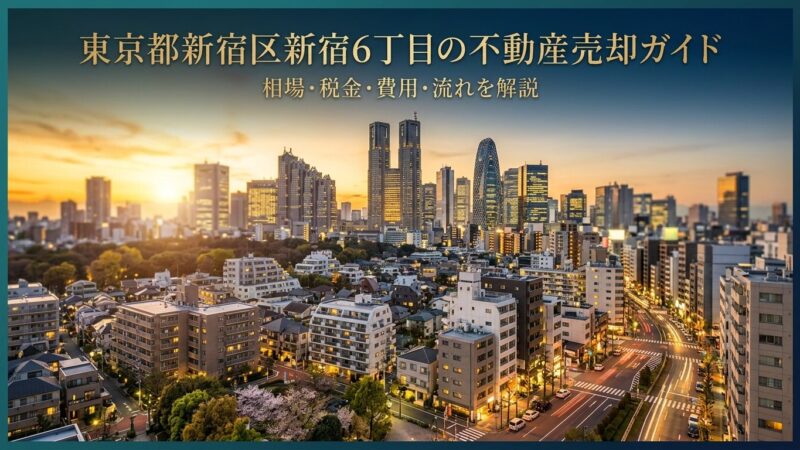 新宿区新宿6丁目 不動産売却ガイド