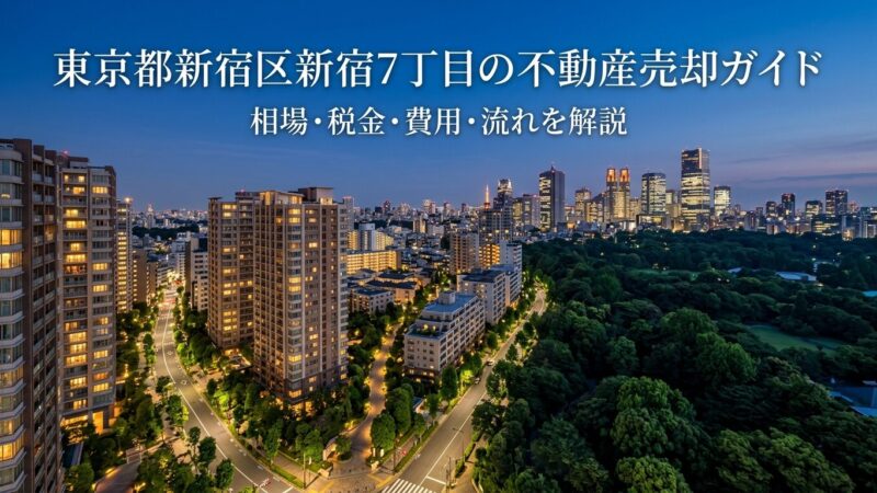 新宿区新宿7丁目 不動産売却ガイド｜