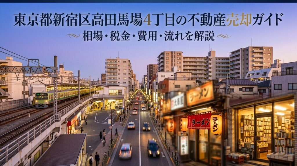 新宿区高田馬場4丁目 不動産売却ガイド