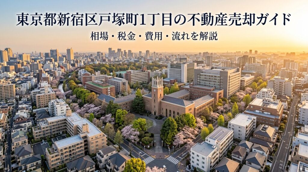 新宿区戸塚町1丁目 不動産売却ガイド