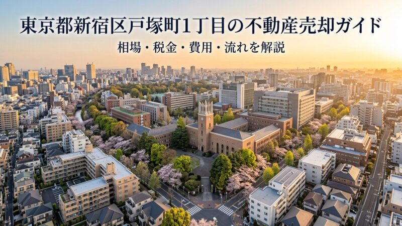 新宿区戸塚町1丁目 不動産売却ガイド