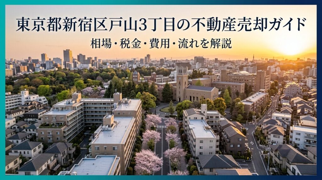 新宿区戸山3丁目 不動産売却ガイド