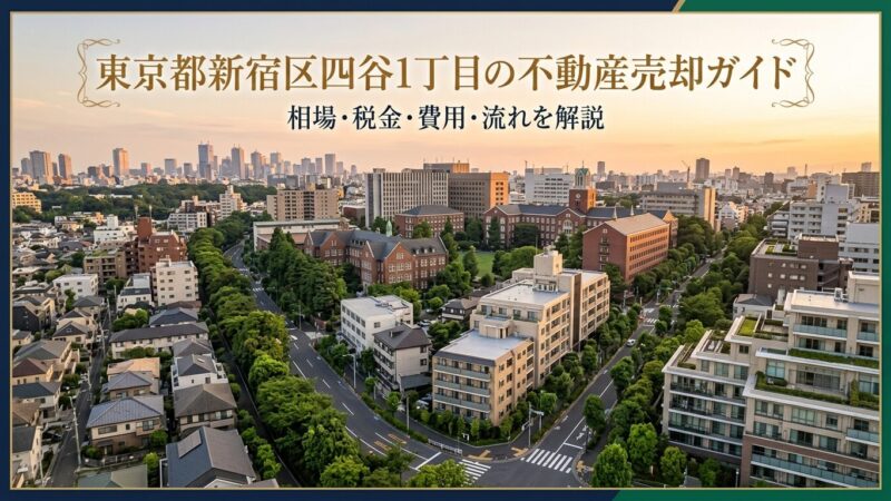新宿区四谷1丁目 不動産売却ガイド
