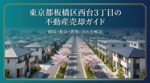 板橋区西台3丁目 不動産売却ガイド｜相場・税金・流れ