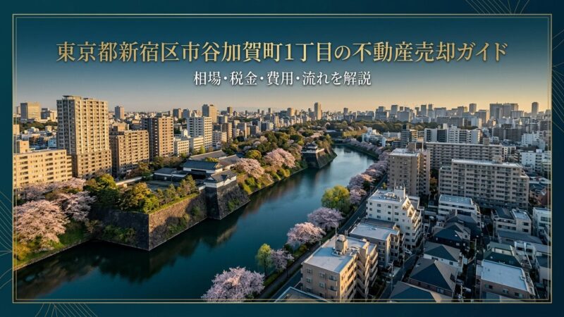 新宿区市谷加賀町1丁目 不動産売却ガイド