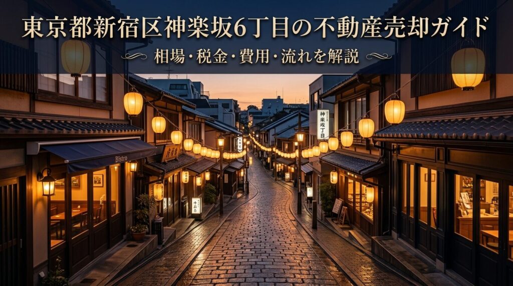 新宿区神楽坂6丁目 不動産売却ガイド