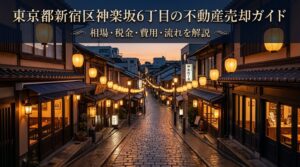 新宿区神楽坂6丁目 不動産売却ガイド