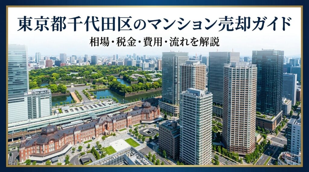 東京都千代田区のマンション売却ガイド｜相場・税金・費用・流れ