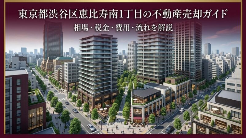 恵比寿南1丁目 不動産売却ガイド