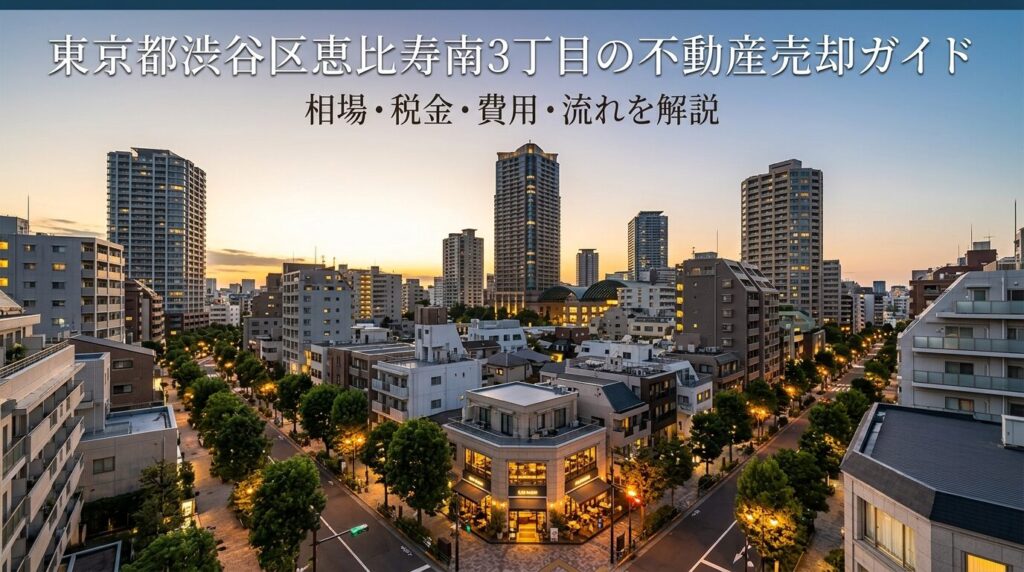 渋谷区恵比寿南3丁目 不動産売却ガイド