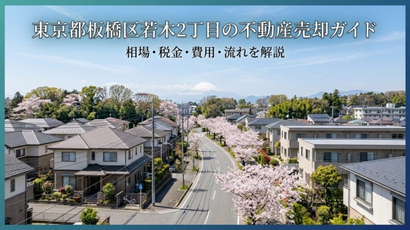 板橋区若木2丁目 不動産売却ガイド